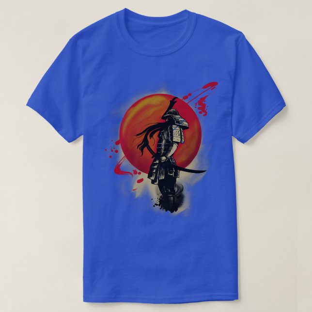 Camiseta Guerreiro Samurai Japão1365 (Frente do Design)