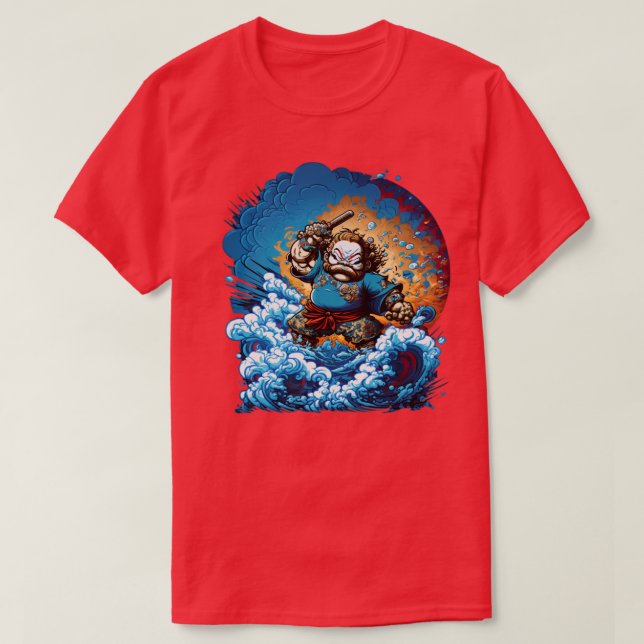 Camiseta Guerreiro Samurai Japonês (Frente do Design)
