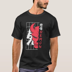 Camiseta Guerreiro Samurai Japonês Oni Japan Mythology Demo