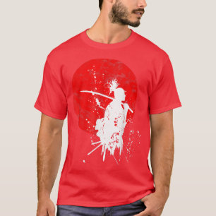 Camiseta Guerreiro Samurai Japonês Retro Japão Respe