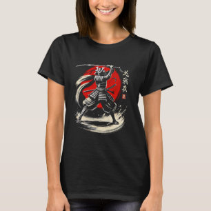 Camiseta Guerreiro Samurai Ninja Japonês Japão Homens Mulhe