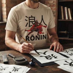Camiseta Guerreiro Samurai Rōnin