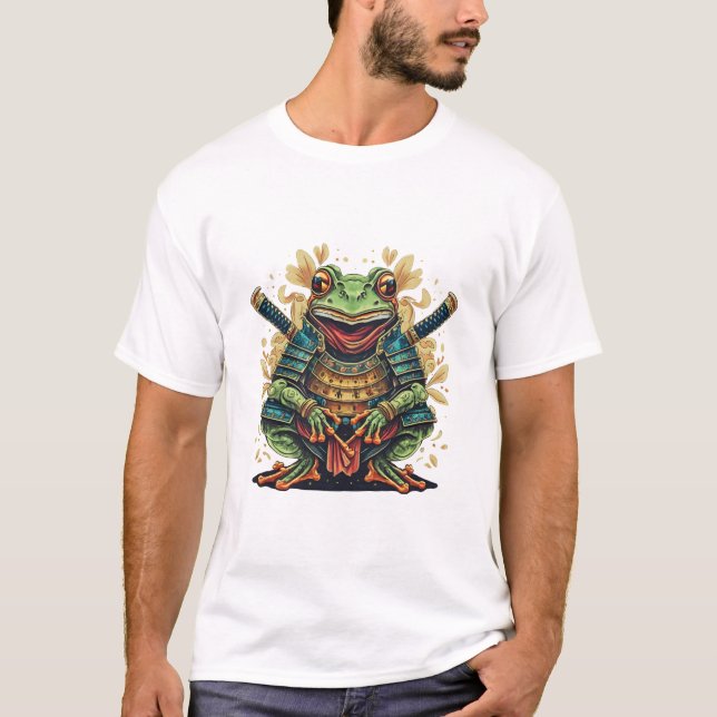 Camiseta Guerreiro sapo samurai (Frente)