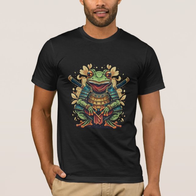 Camiseta Guerreiro sapo samurai (Frente)