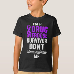 Camiseta Guerreiro Sobrevivente Consciente de Overdose de D