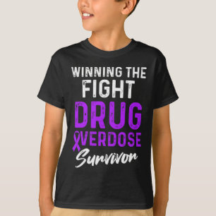 Camiseta Guerreiro Sobrevivente Consciente de Overdose de D