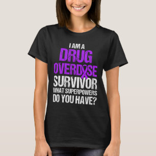 Camiseta Guerreiro Sobrevivente Consciente de Overdose de D
