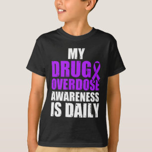 Camiseta Guerreiro Sobrevivente Consciente de Sobredose de