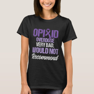 Camiseta Guerreiro Sobrevivente Consciente de Sobredose de