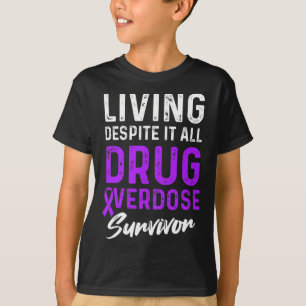 Camiseta Guerreiro Sobrevivente Consciente de Superdose de