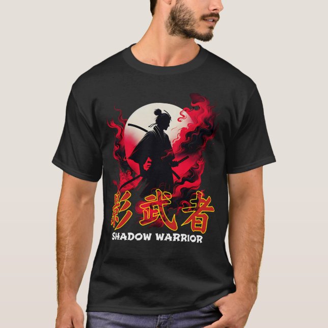 Camiseta Guerreiro Sombra (Frente)