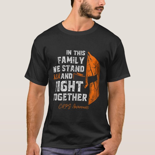 Camiseta Guerreiro Spartan de Suporte à Família de Conscien (Frente)