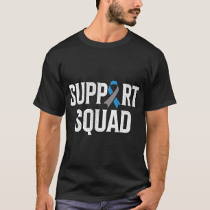 Camiseta Guerreiro T1D Suporte ao Esquadrão Tipo Um Diabete