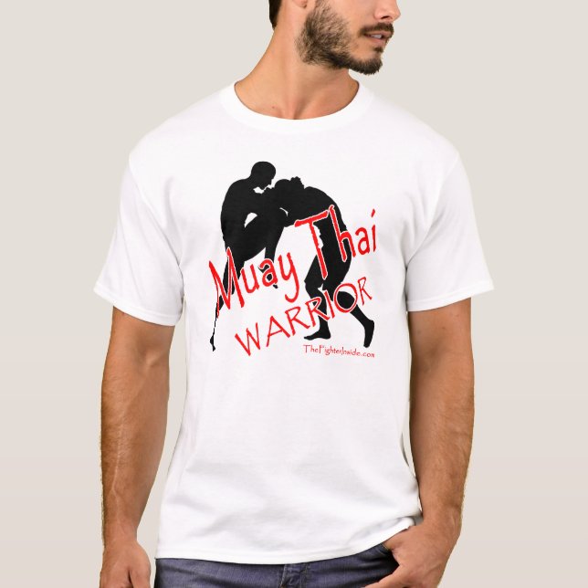 Camiseta Guerreiro tailandês de Muay (Frente)