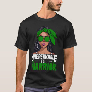 Camiseta Guerreiro TBI Sobrevivente Inquebrantável Lesão Ce