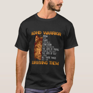Camiseta Guerreiro TDAH Abrace a Neurodiversidade Conscient