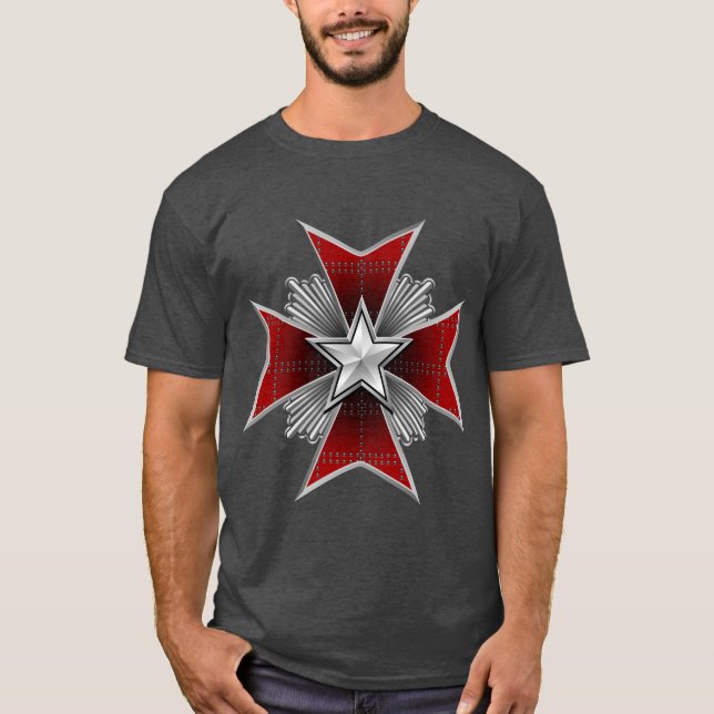 Camiseta Guerreiro Templário Americano (Frente)
