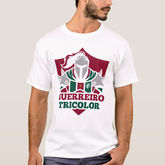 Camiseta Guerreiro Tricolor Fluminense (Frente)
