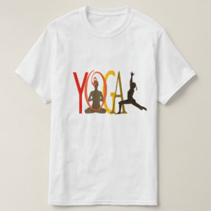 Camiseta Guerreiro urbano à moda do iogue da ioga