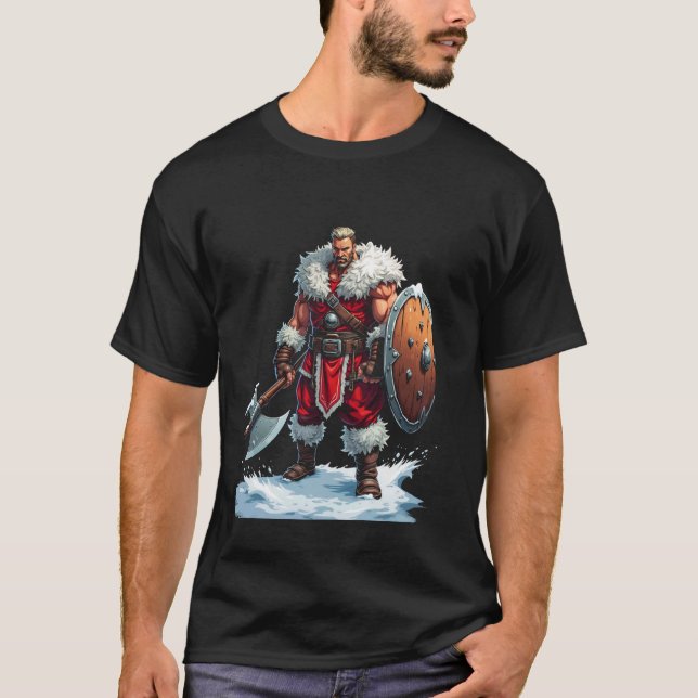 Camiseta guerreiro viking (Frente)