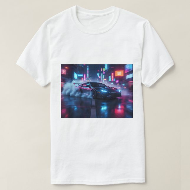 Camiseta Guerreiros à deriva - rugem quando a noite fica si (Frente do Design)
