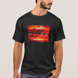 Camiseta Guerreiros Africanos Preparando-se para a Batalha