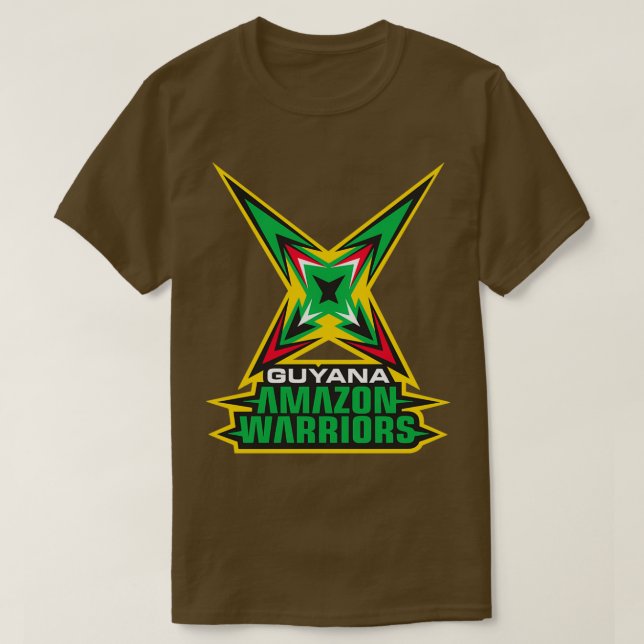 Camiseta Guerreiros da Amazônia da Guiana (Frente do Design)