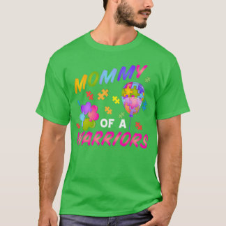 Camiseta Guerreiros das Mamães do Dia da Consciência do Aut