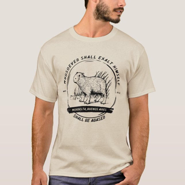 Camiseta Guerreiros de Classe Capybara (Frente)