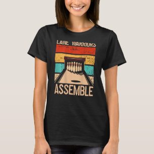Camiseta Guerreiros de etano montam Boliches de impressão t