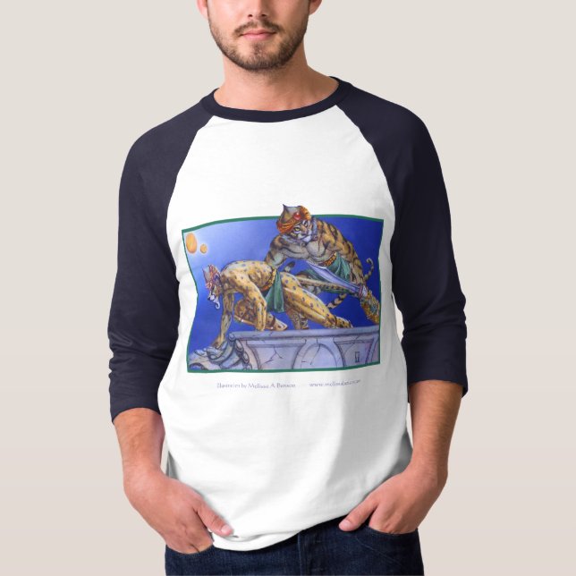 Camiseta Guerreiros de Gato do MtG (Frente)