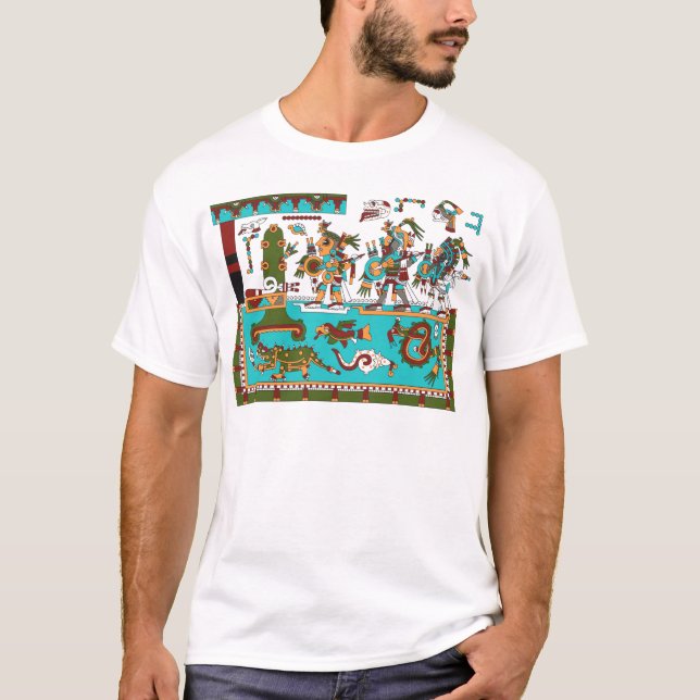Camiseta Guerreiros de Mixtec (Frente)