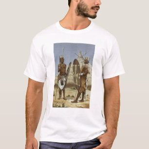 Camiseta Guerreiros de Nyam-nyam da história da humanidade