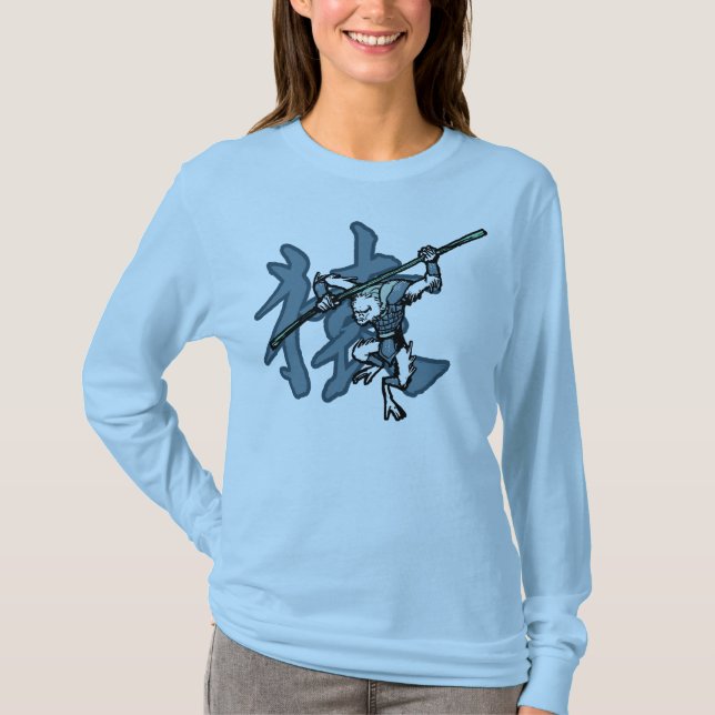 Camiseta Guerreiros do zodíaco: Ano do macaco (Frente)