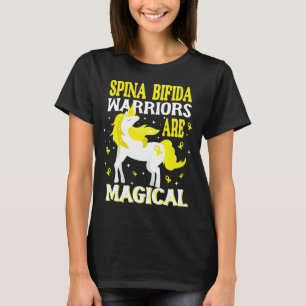 Camiseta Guerreiros mágicos da Unicórn Spina Bifida