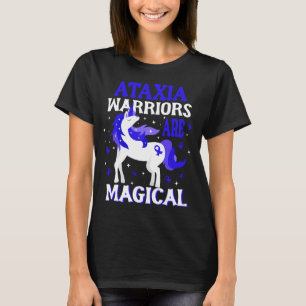 Camiseta Guerreiros mágicos do Unicórnio Ataxia