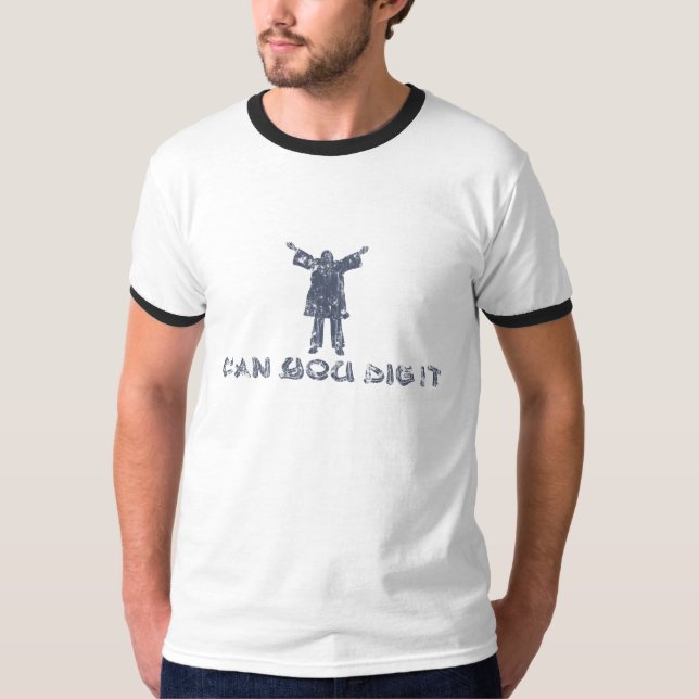 CAMISETA GUERREIROS. PODE VOCÊ ESCAVÁ-LO (Frente)
