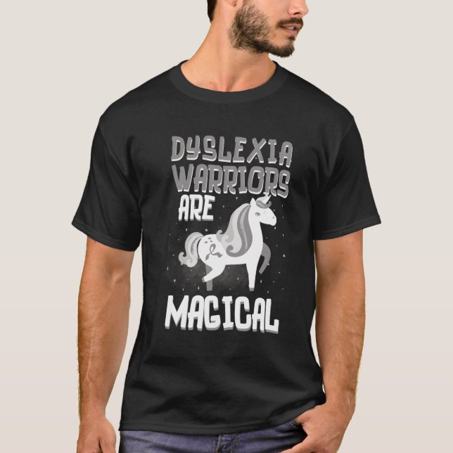 Camiseta Guerreiros São Consciência Mágica Da Dislexia Unic (Frente)