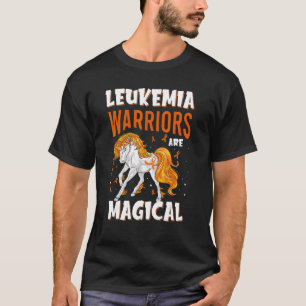Camiseta Guerreiros são Fita Laranja Magia Unicórnio Awaren