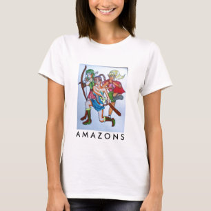 Camiseta guerreiros, t-shirt de A M. UM Z O N S!