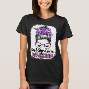 Camiseta Guerrera da Síndrome de Rett de Coque Desarrumado