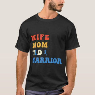 Camiseta Guerrera Legal T1d Diabetes Tipo 1 Mãe Esposa Diab