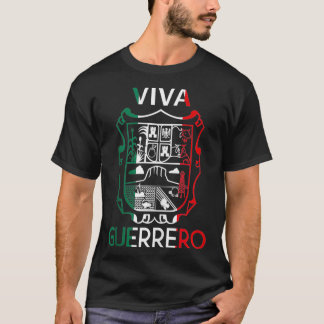 Camiseta Guerrero Tamaulipas Estado De Meico Escudo Águia A