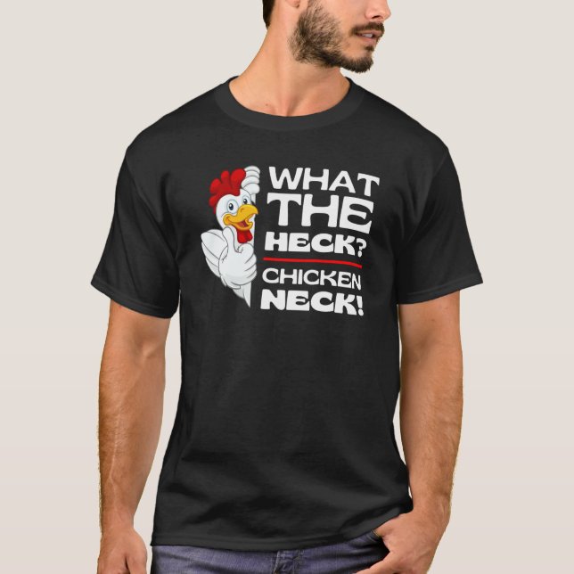 Camiseta Guess Chicken Heck  Chicken Jokes Memes Chickens N (Frente)
