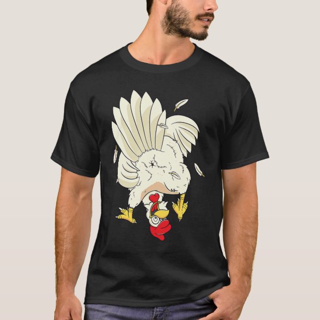Camiseta Guess What Chicken Butt Funny Women Men Silly 1 (Frente)