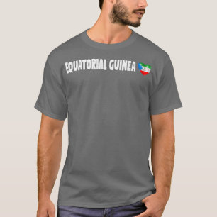 Camiseta Gui Equatorial do Orgulho Cardíaco na Guiné Equato