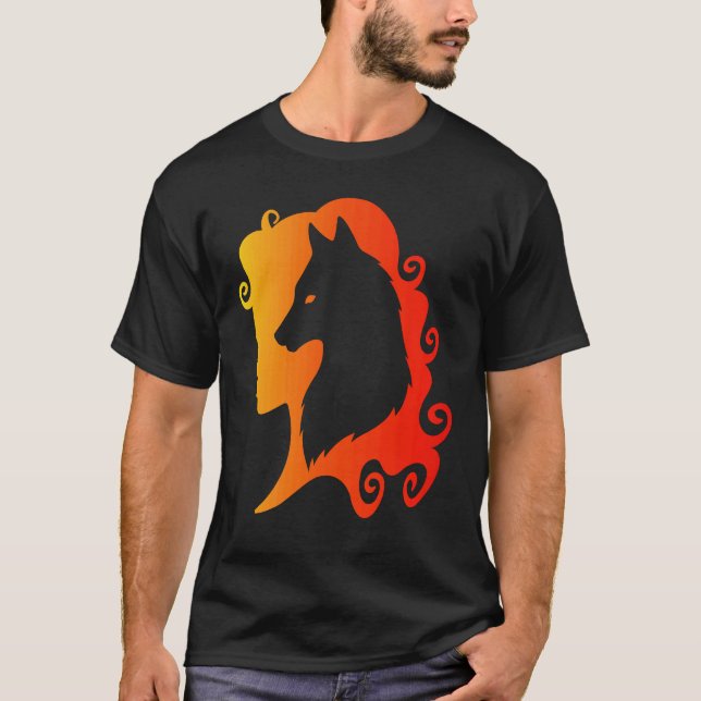 Camiseta Guia Animal Pagan Wicca Ch (Frente)