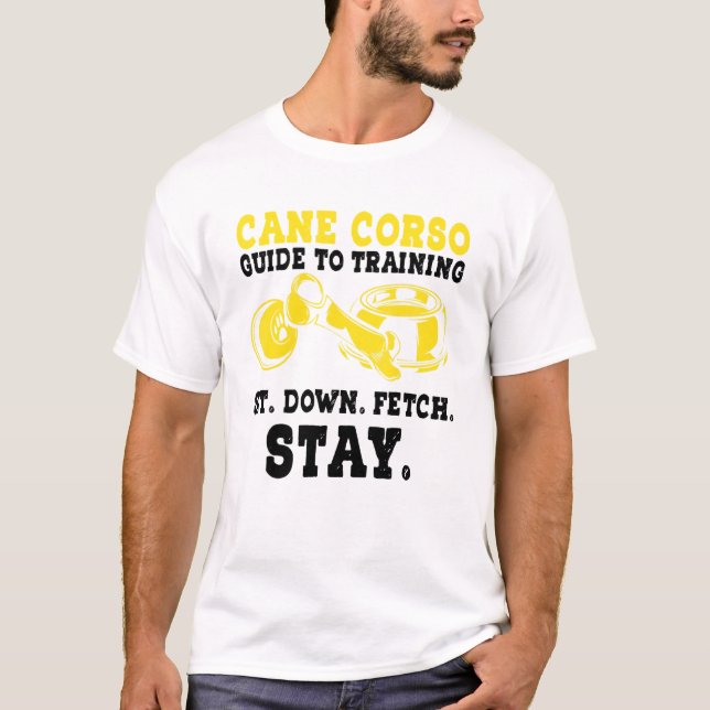 Camiseta Guia Cane Corso (Frente)