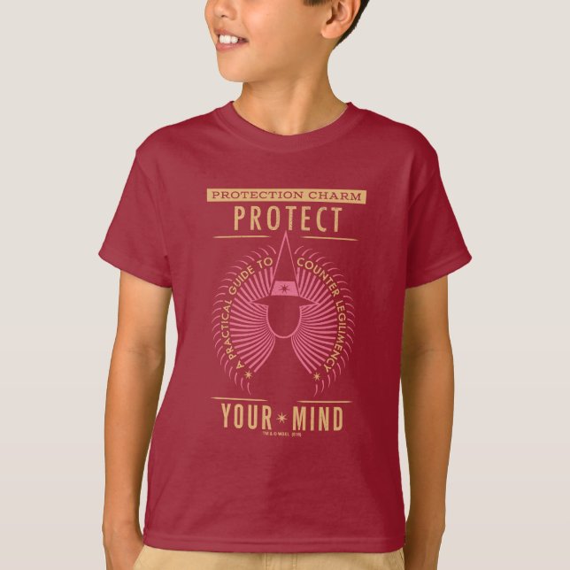 Camiseta Guia de Caracteres de Proteção (Frente)
