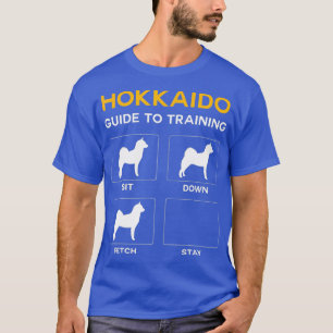 Camiseta Guia De Hokkaido Para Treinar Cão De Obediência De